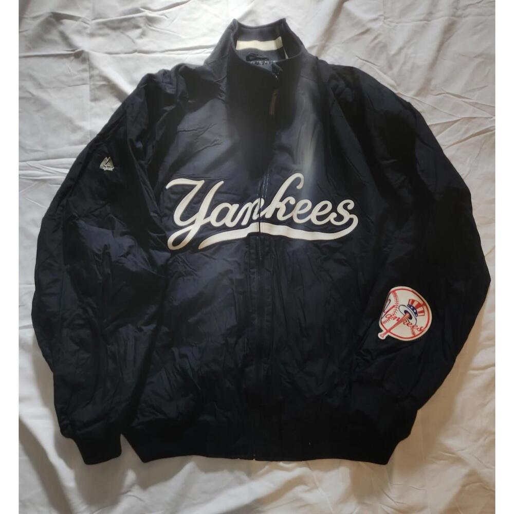 Vintage Majestic New York Yankees Dugout Jacket Size XXL